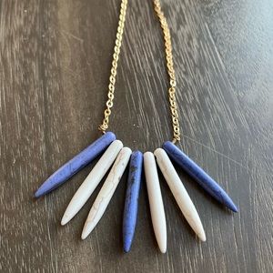 Skinny by Jessica Elliot Howlite Spike Necklace